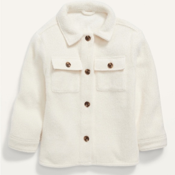 Old Navy Other - OLD Navy Cream Sweater Jacket Size 5